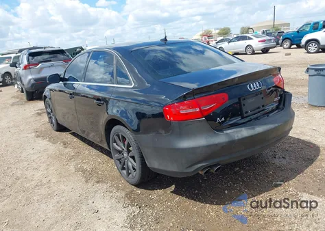 2013 Audi A4 2.0T Premium from USA, damaged, VIN WAUEFAFL0DA163286